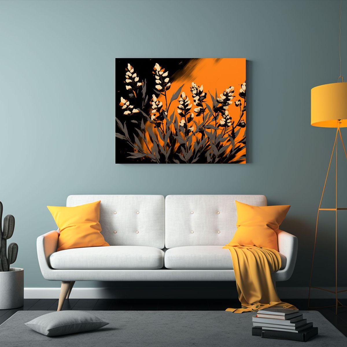 Pinturas Decorativas Lupine Grains En Colores 65x50 Cm-2