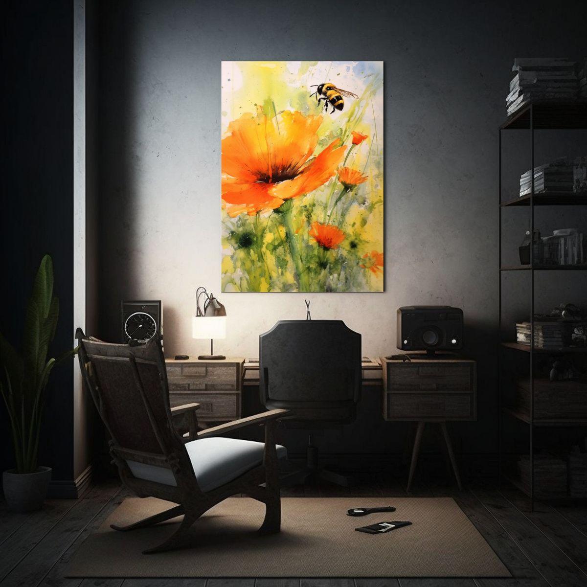 Pintura Decorativa De Arte Vanguardia Clásico: 20x30cm-2