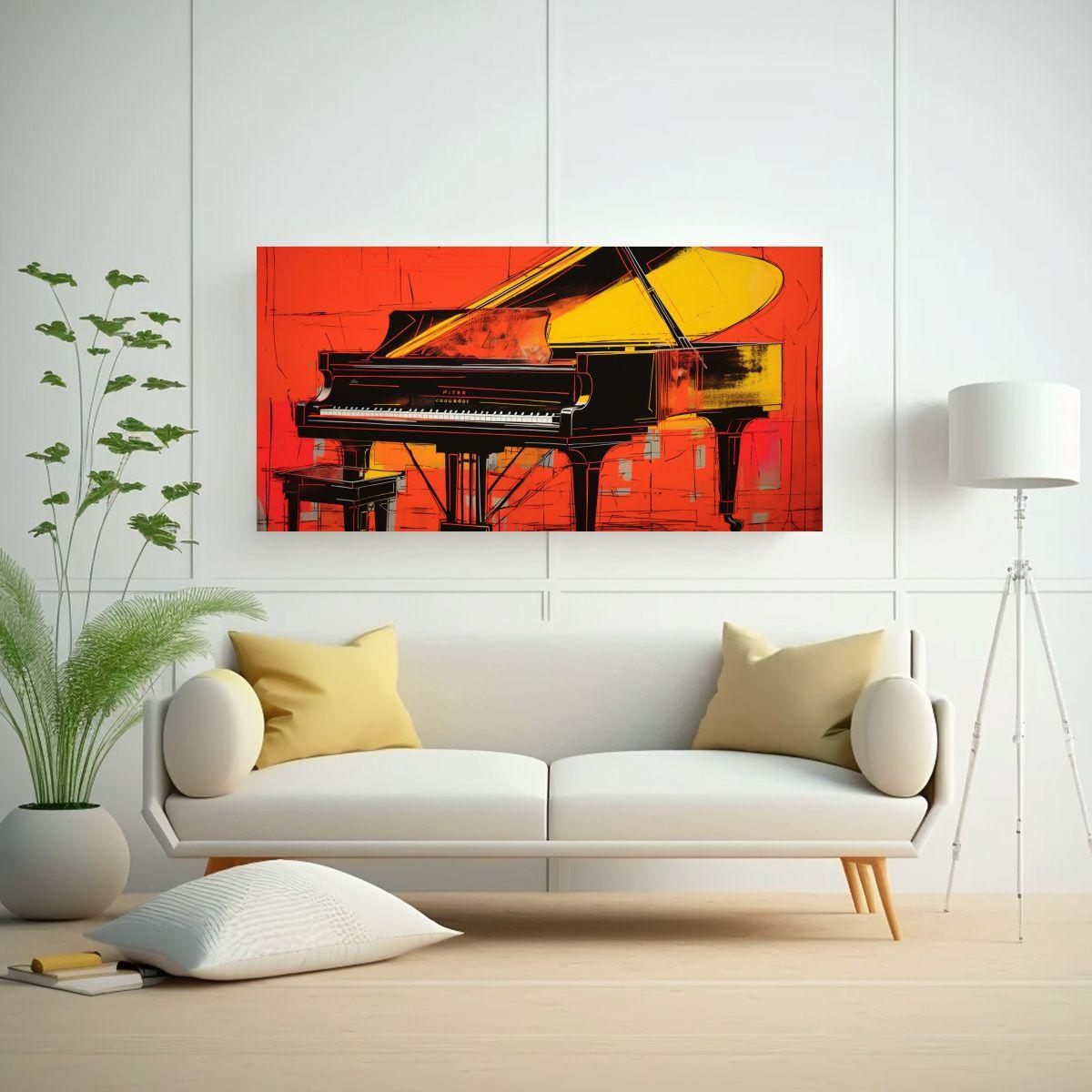 Cuadro Estilo Galería Exclusivo Con Imagen Audaz 60x30cm-2