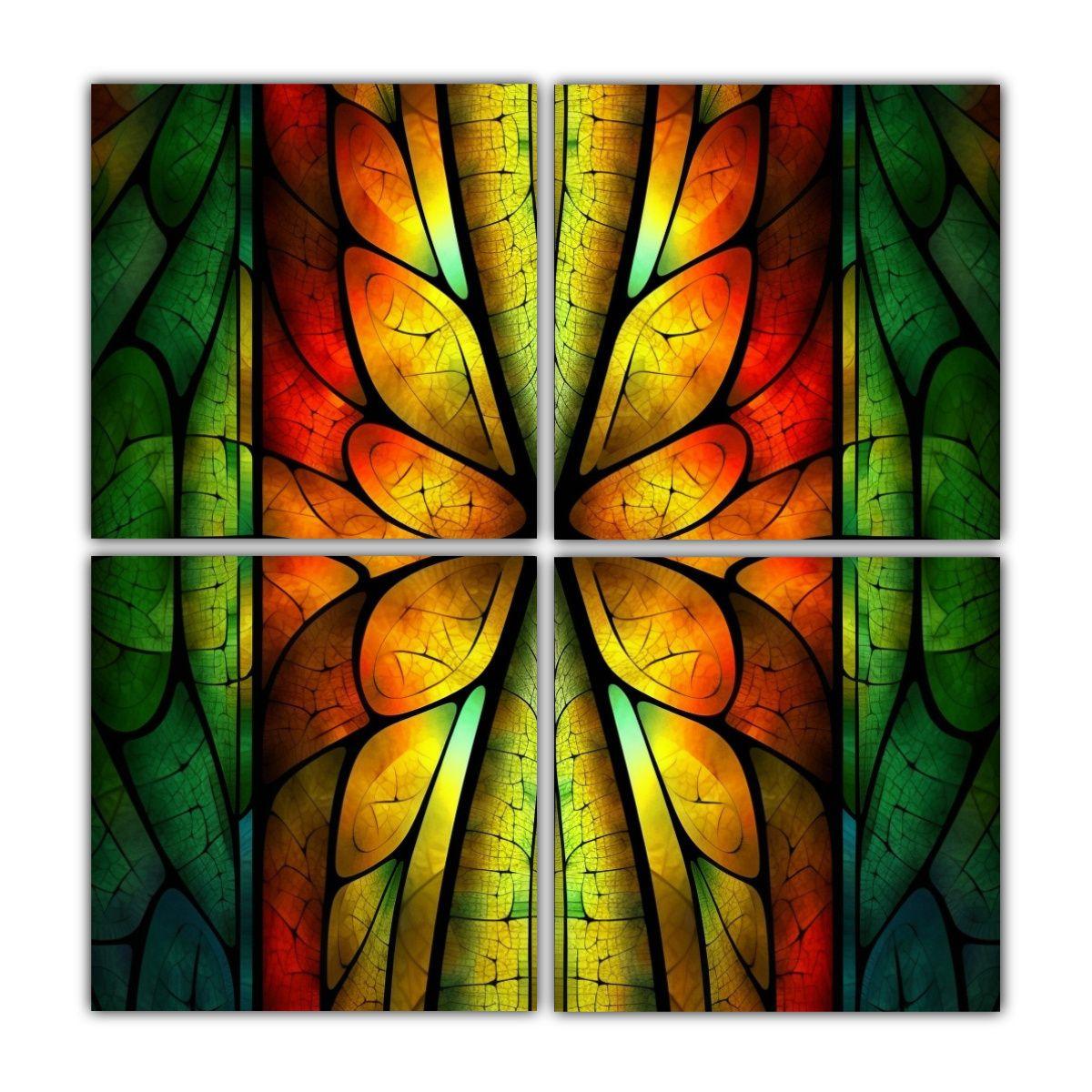 Pinturas Decorativas De Tela Con Textura 120x120 Cm-0