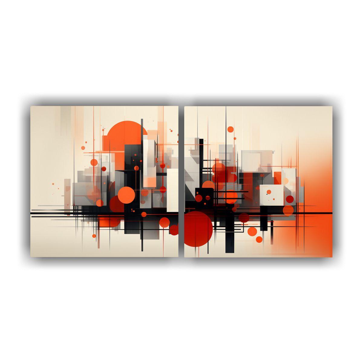 Pinturas De Arte Moderno De Pared: Arquitectura 100x50 Cm-0