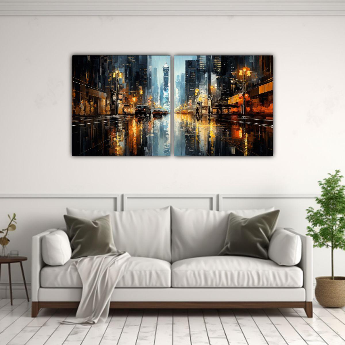 Artes Abstractas Reflejan El Equilibrio 100x50 Cm-2