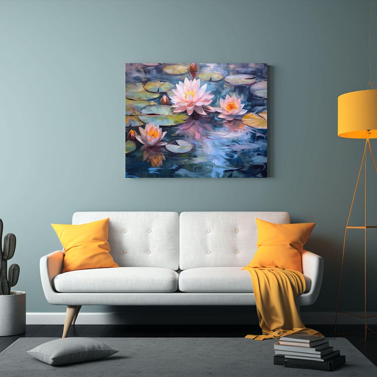 Pintura Acrílica De Composición Y Simplicidad 30x20cm-2