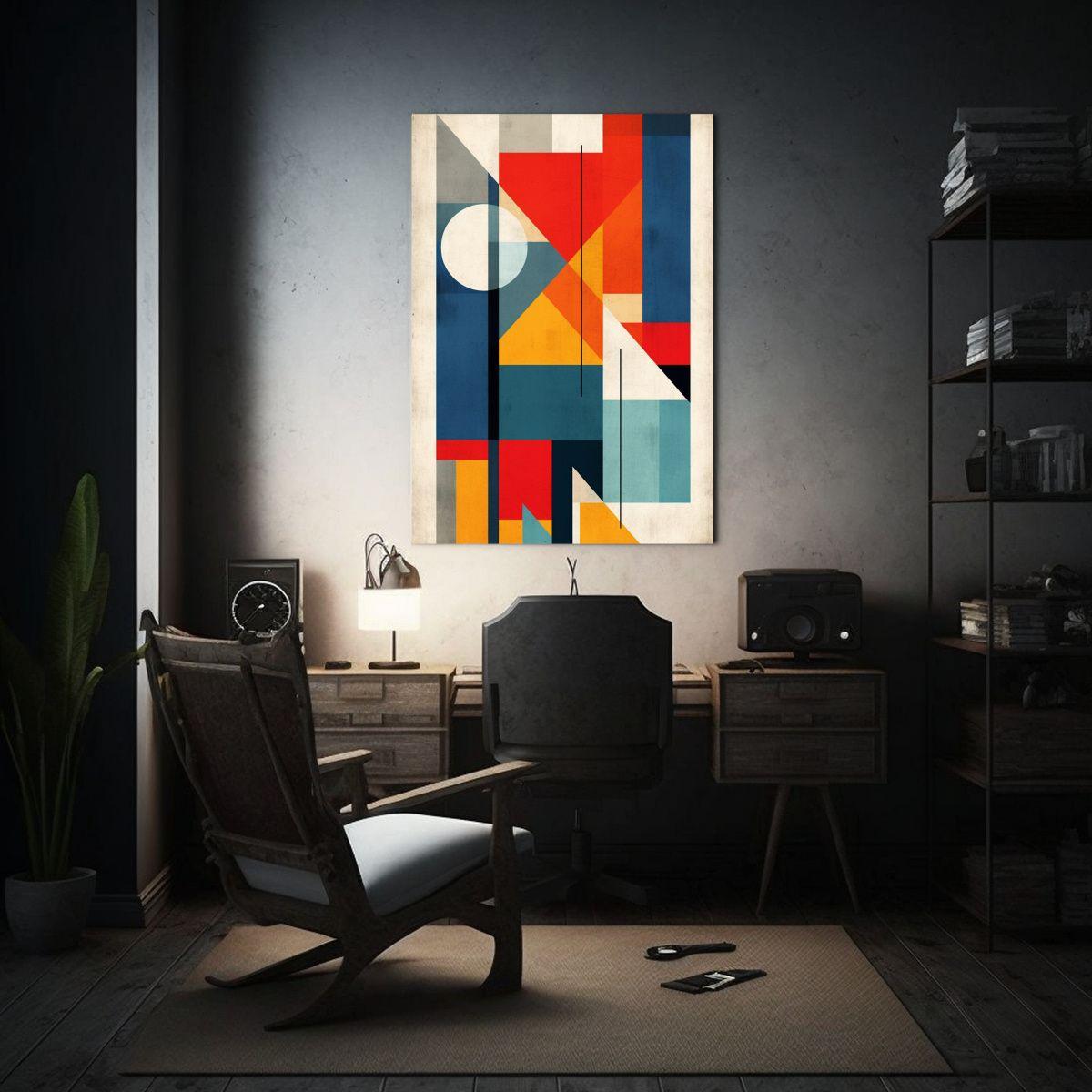 Cuadro De Diseño Original Con Estética 80x120cm-2