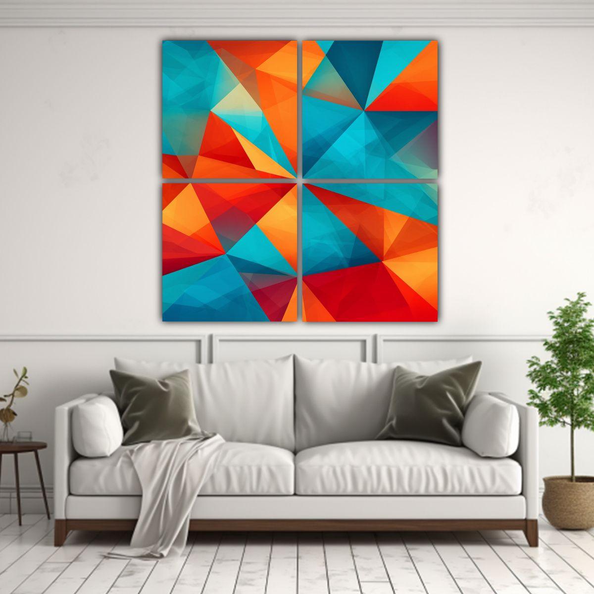 Pinturas De Decoración En Tela Sublimada: Fondo 180x180 Cm-2