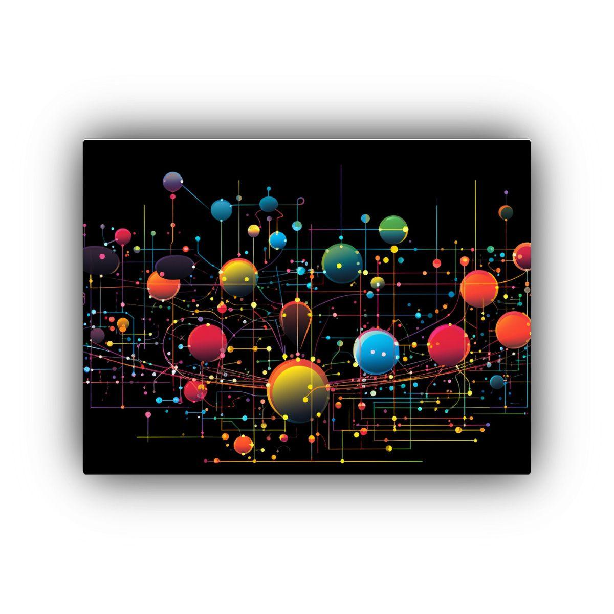 Diseño Acuarela K Textura Colorida Multicolores 45x30 Cm-0