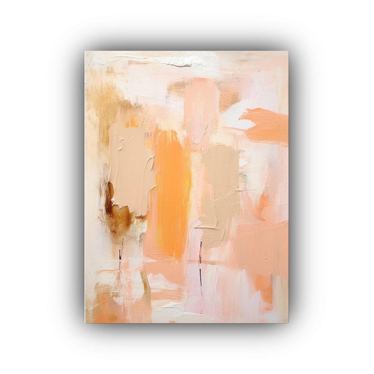 Pintura De Composición Moderna Elegante 40x60cm-0
