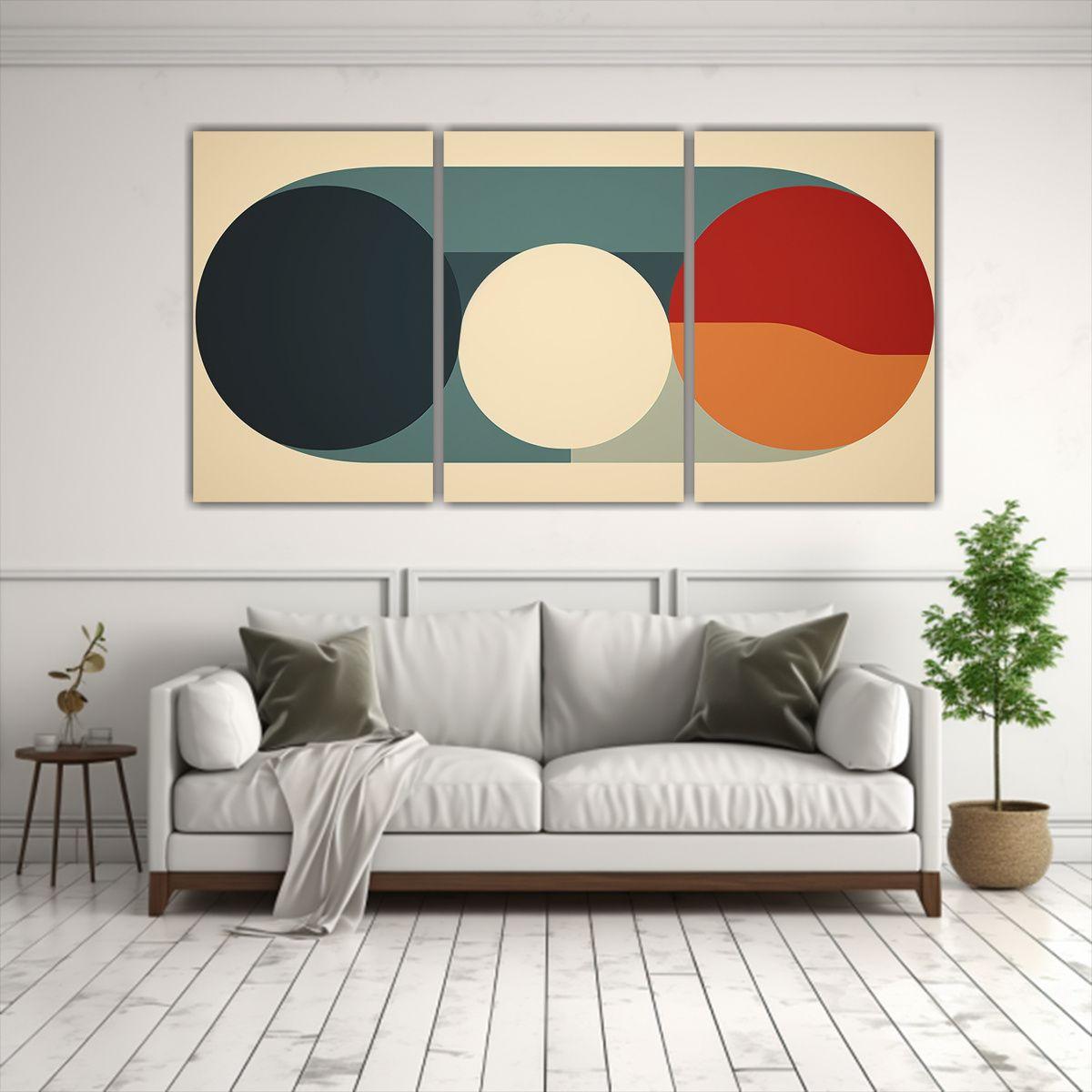 Cuadros Fotografía Linda Abstracta Retro 20x20 180x90 Cm-2