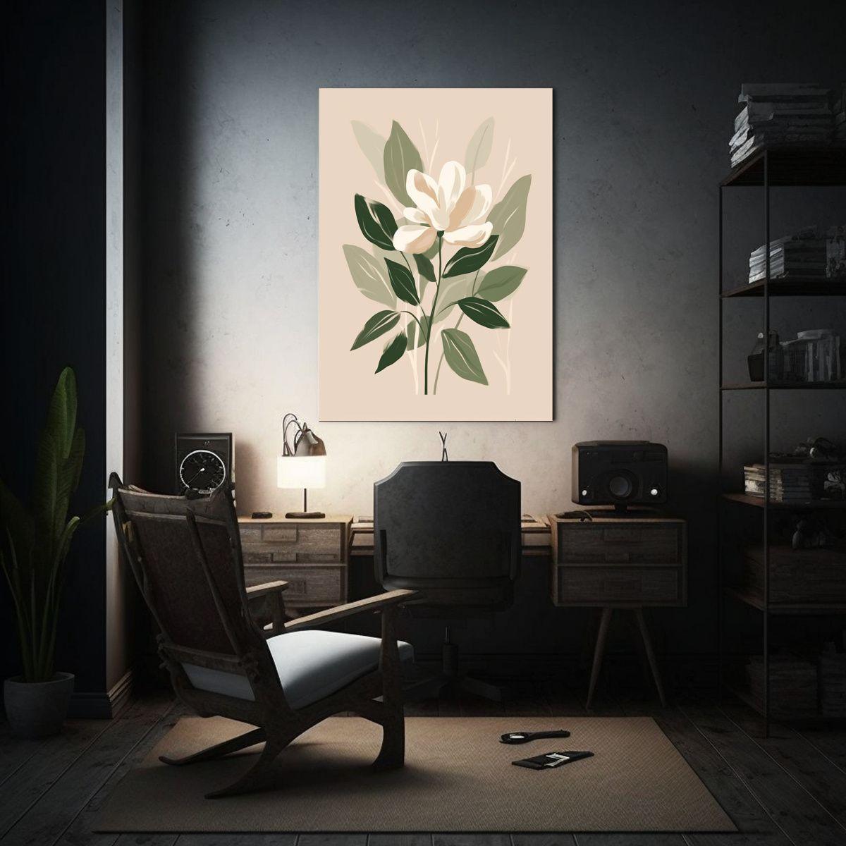 Cuadro Minimalista Estilo Matisse Tonos Clásico 80x120cm-2