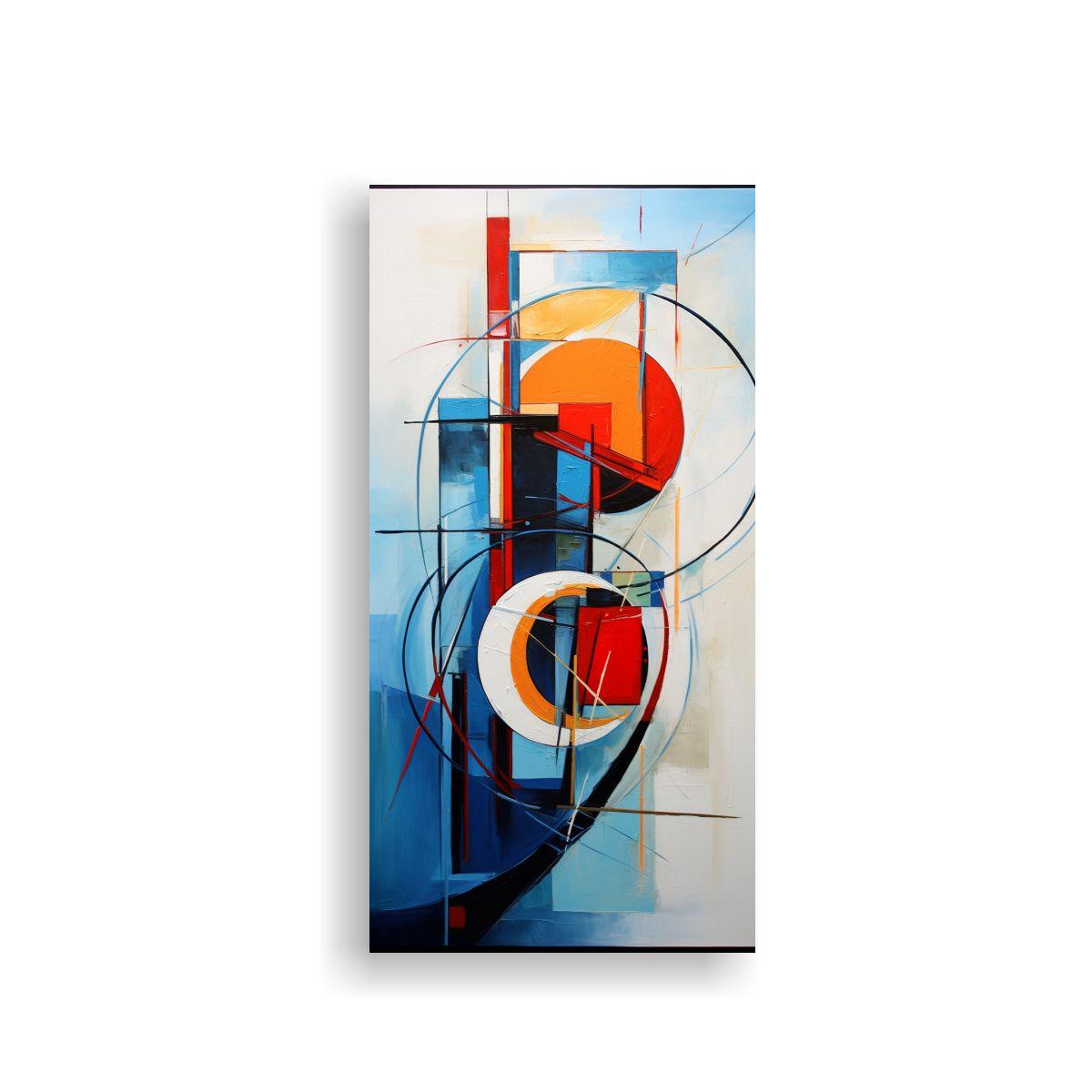 Lindas Pinturas Abstractas Modernas Sobre Lienzos 40x80cm-0