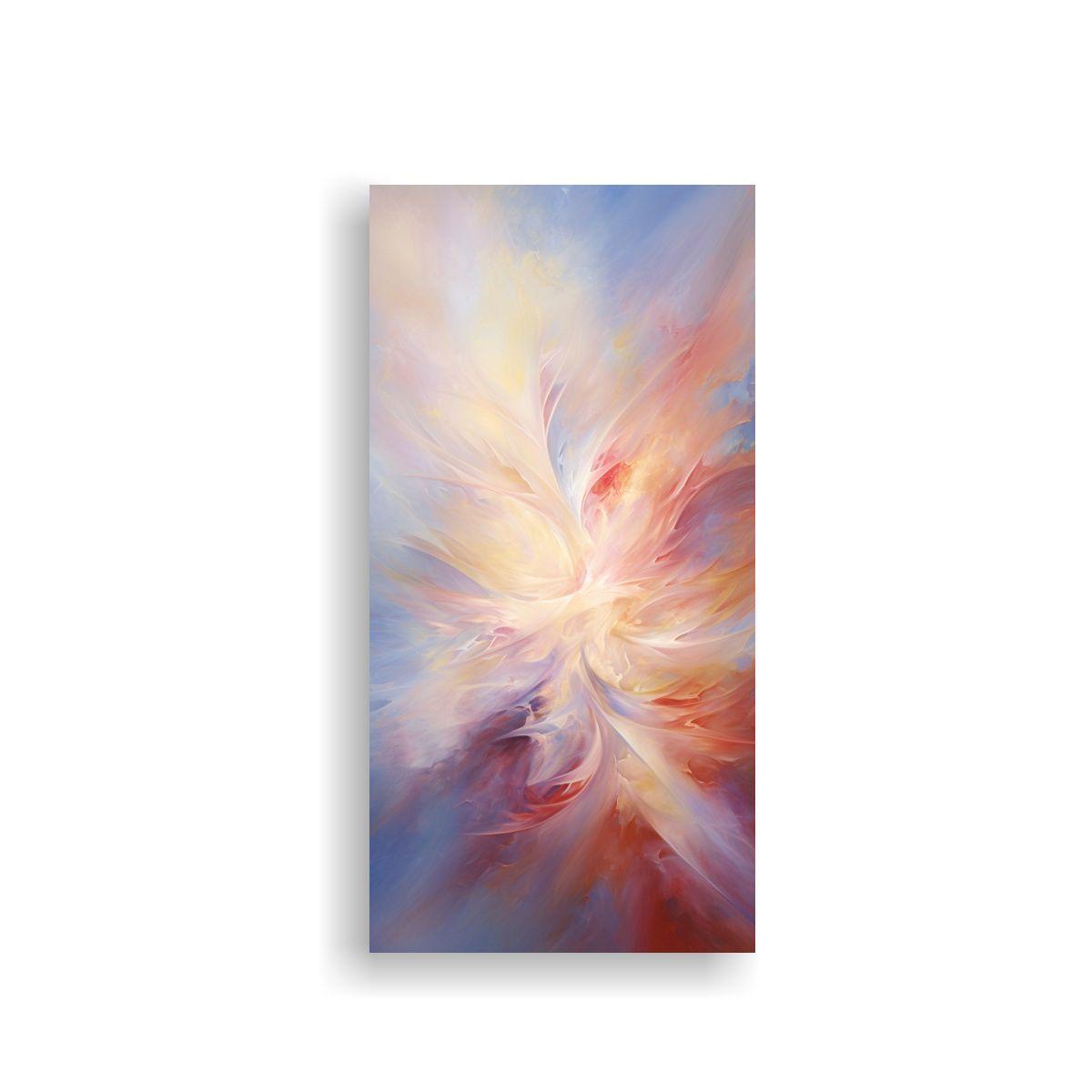 Pinturas Decorativas Inspiradas En Vórtices 20x40cm-0
