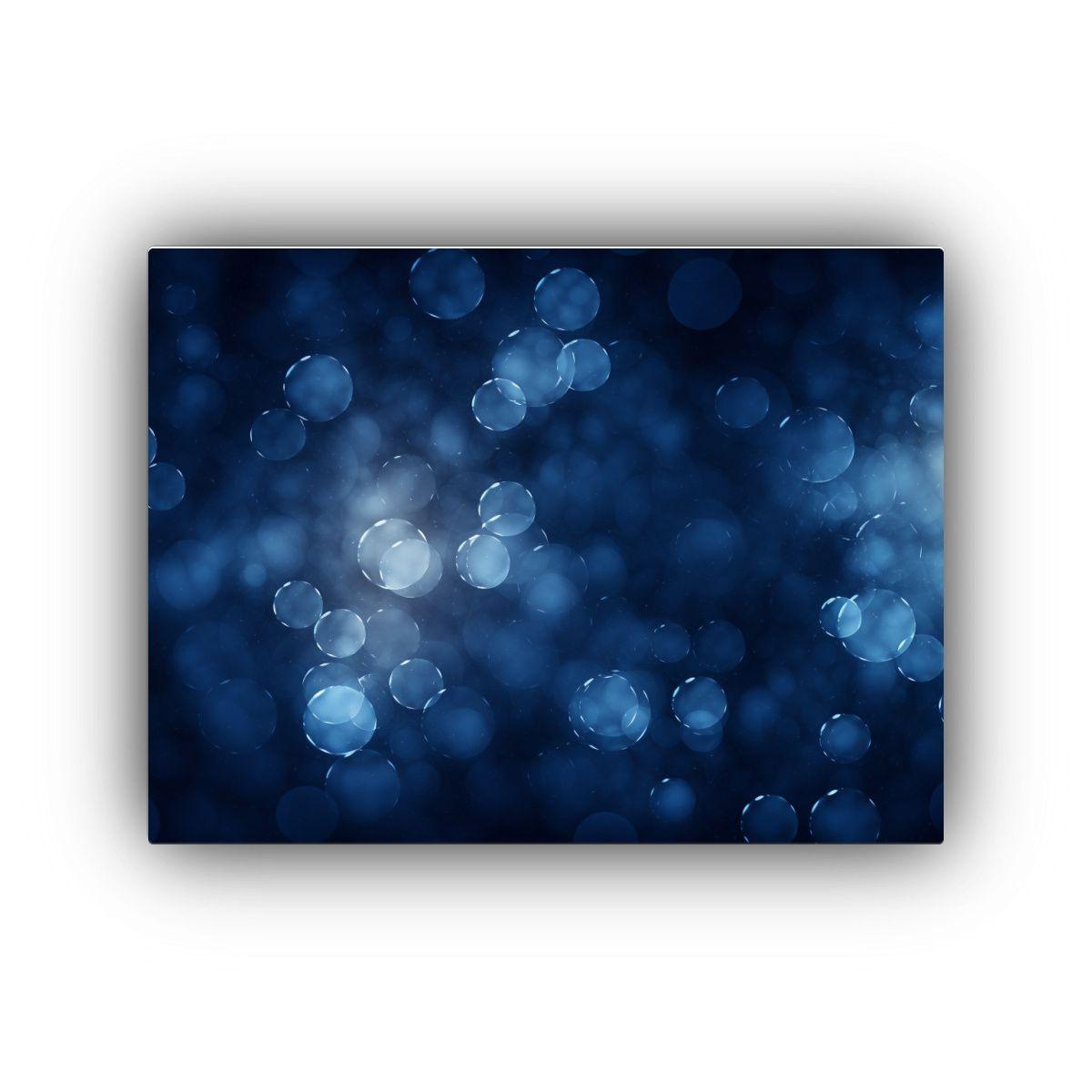 Fondo Abstracto Azul Oscuro Con Desenfoque De Bokeh Para Dec 60x40cm-0