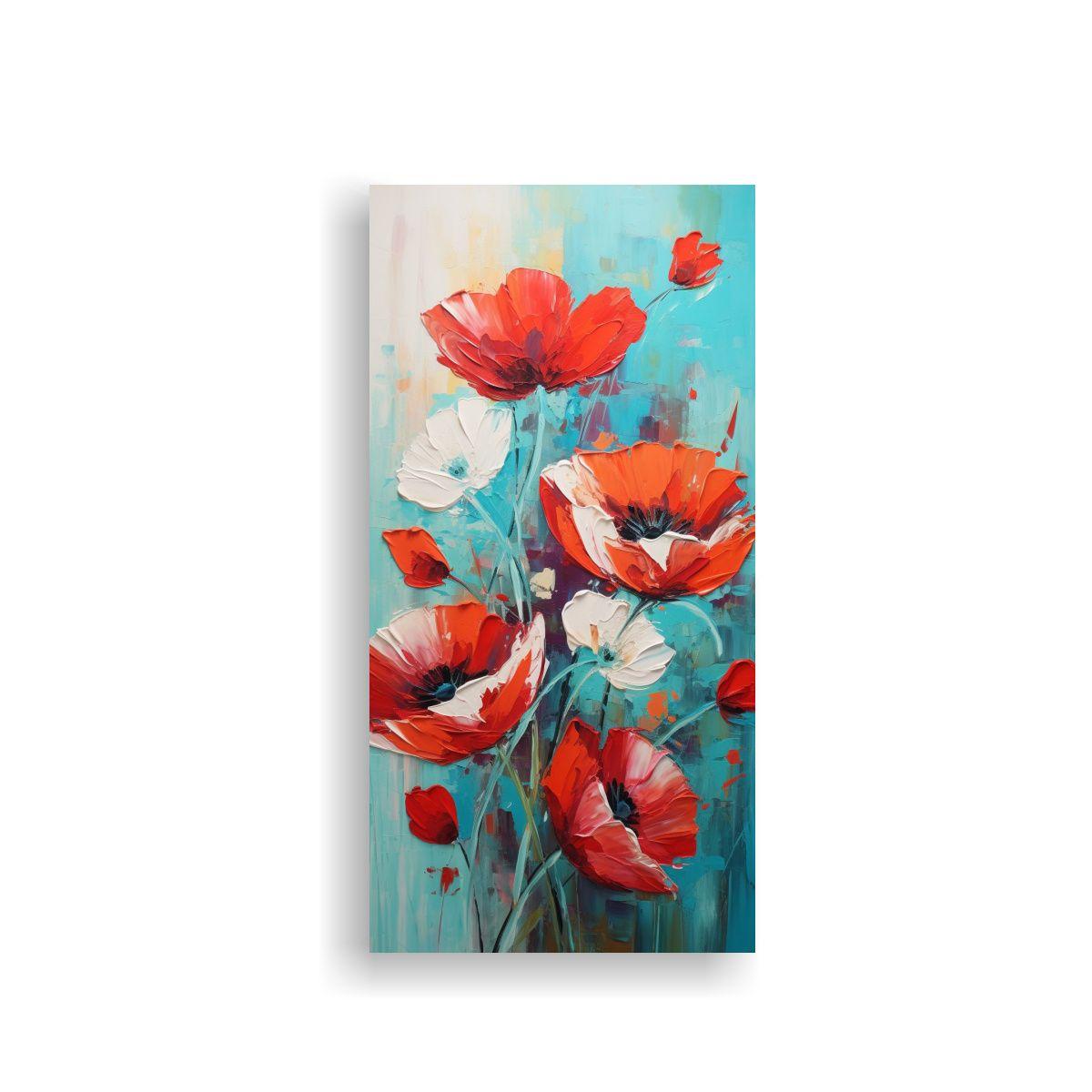 Lienzo De Tela Con Finas Líneas Naturaleza Viva 80x160cm-0