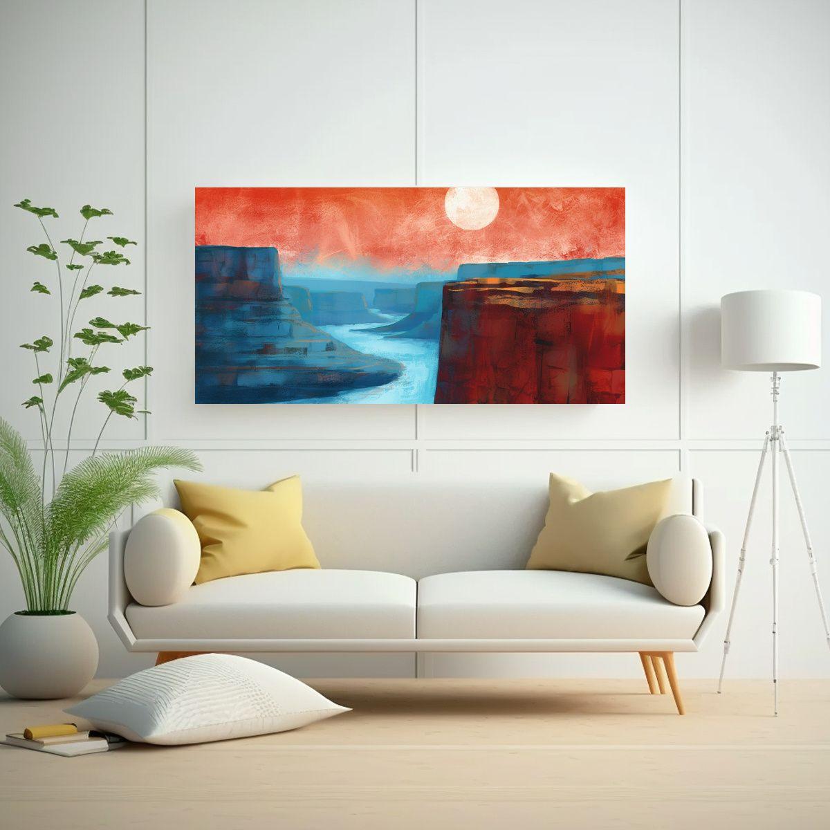 Pinturas Decorativas Dinámicas Con Composición 140x70cm-2
