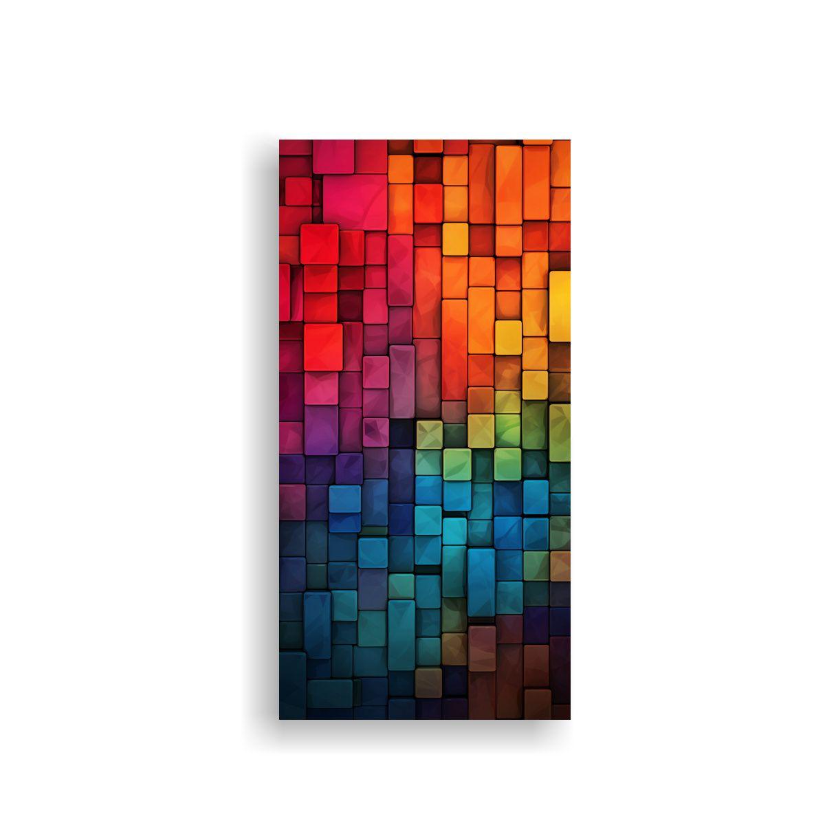 Pinturas Decorativas De Lienzo En Tonos Pop Art, 50x100cm-0