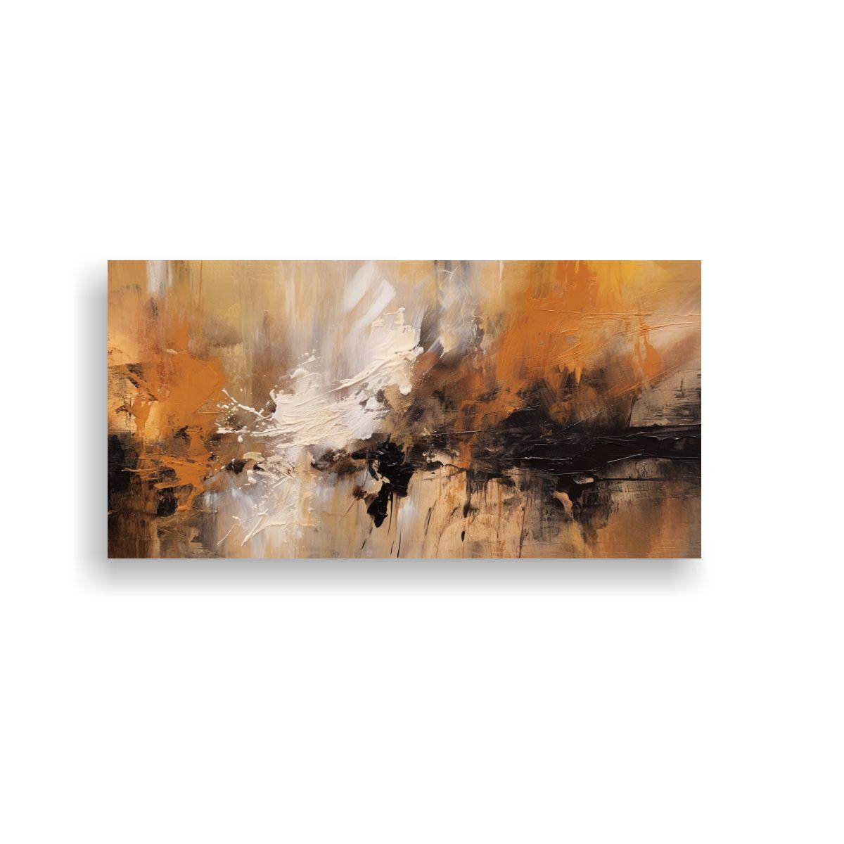 Pintura Abstracta Que Expresa La Necesidad De 160x80cm-0