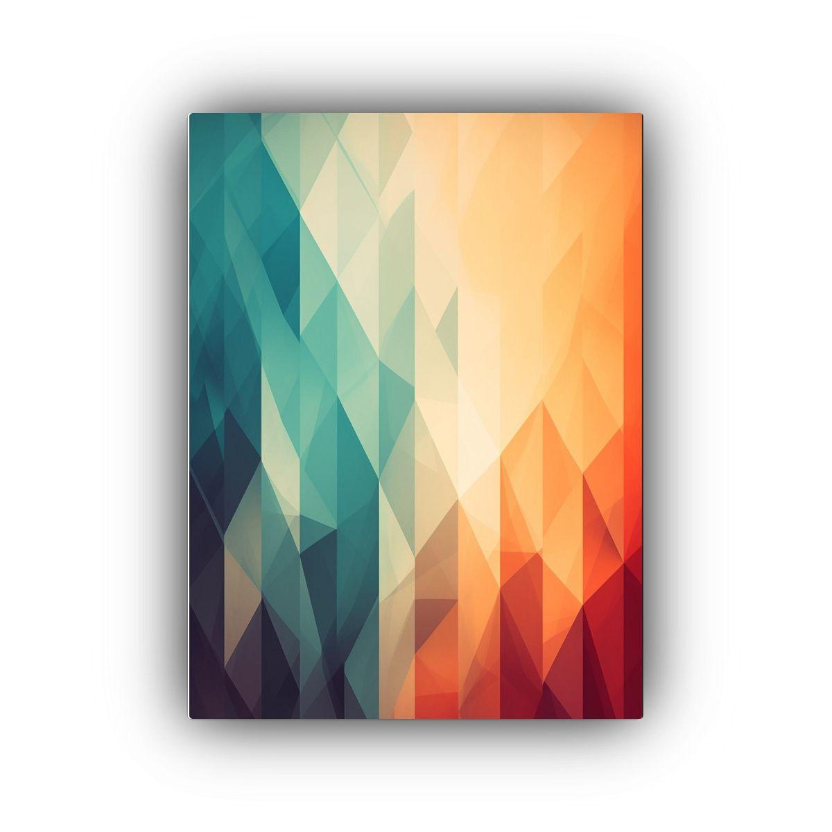 Arte Abstracto Impresión Artística En Formato 50x75cm-0