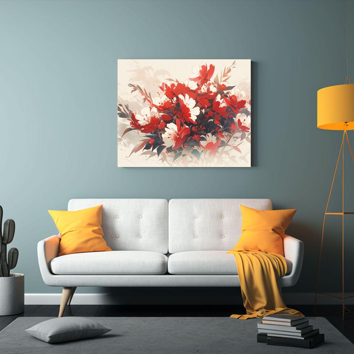 Pinturas Decorativas Vintage En Estilo Neonoir 45x30cm-2