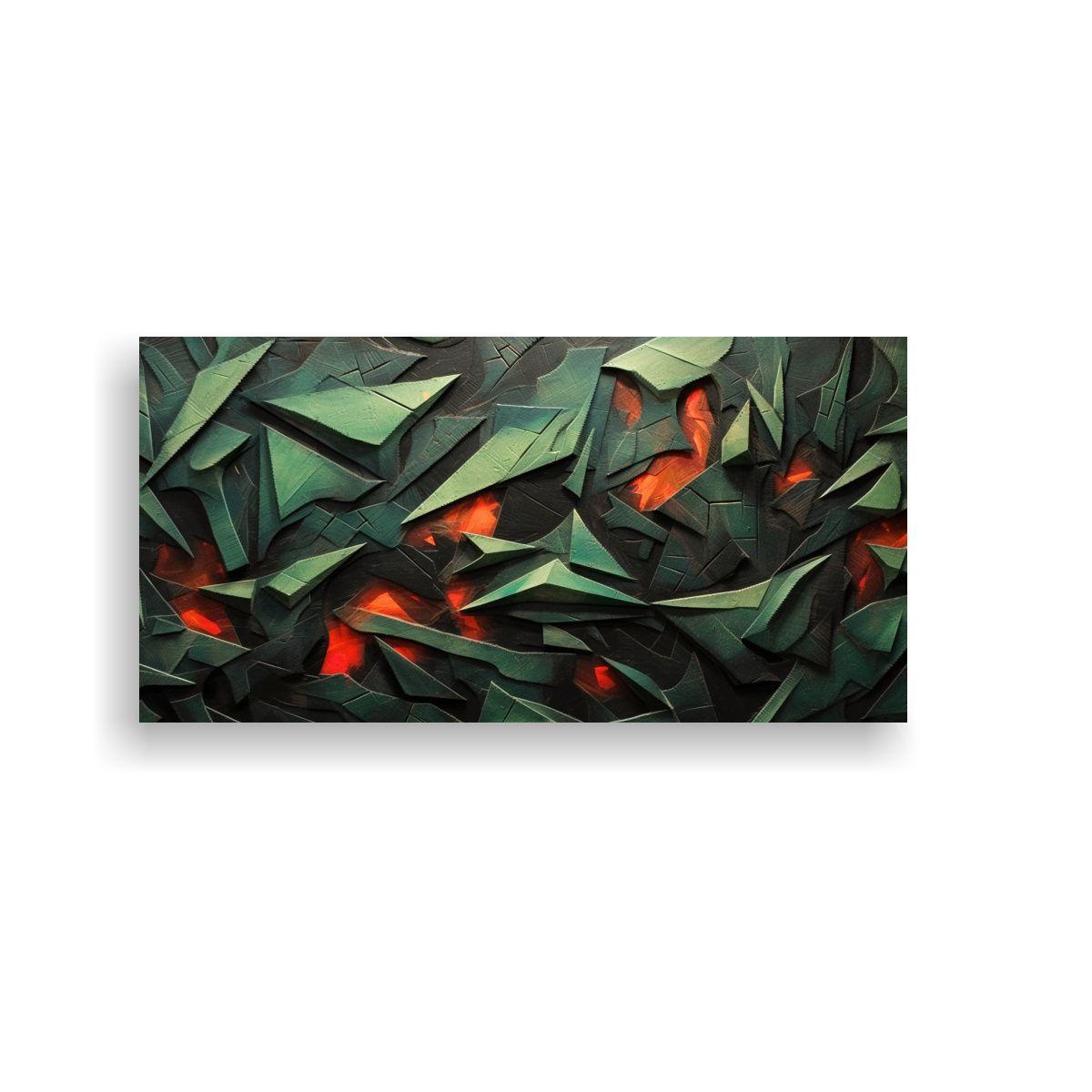 Pinturas Decorativas En Lienzo Mágico: Sombras, 80x40cm-0