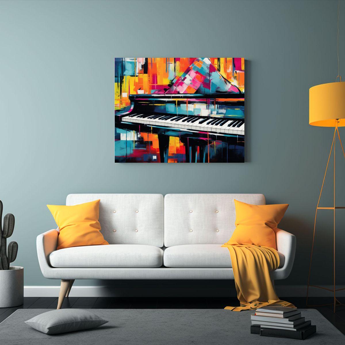 Cuadro En Bastidor Horizontal Naturaleza Viva Mia 120x80cm-2