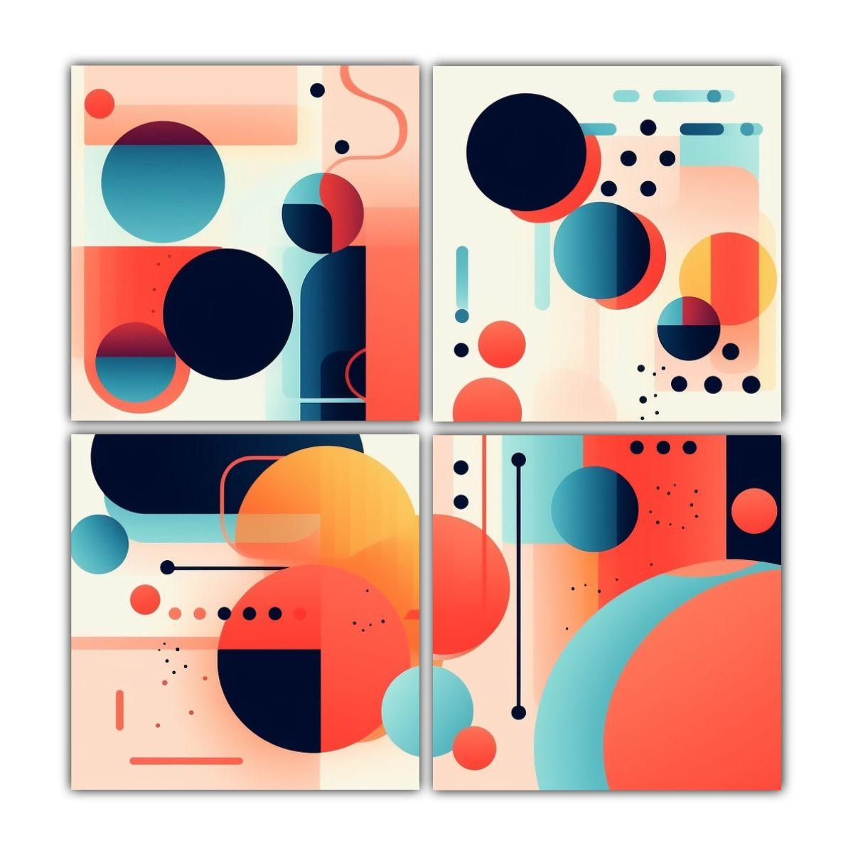 Cuadro Inspirador De Arte De Pared Suave Con 40x40 Cm-0