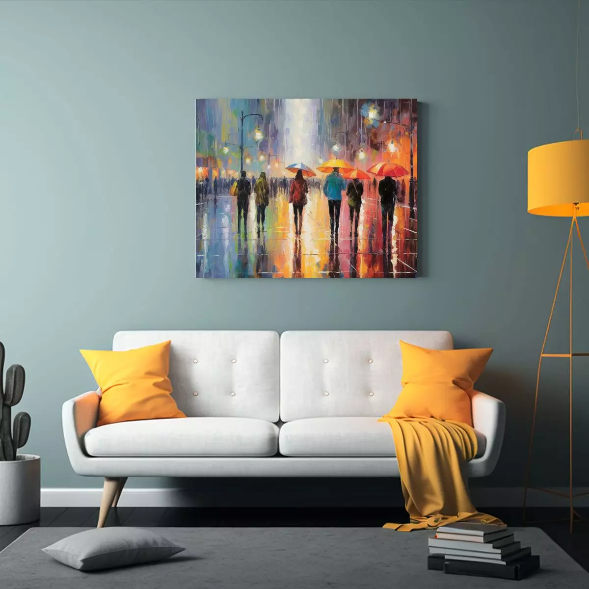 Cuadro Con Textura Creativa De Thanh Binh: 50x40cm-2
