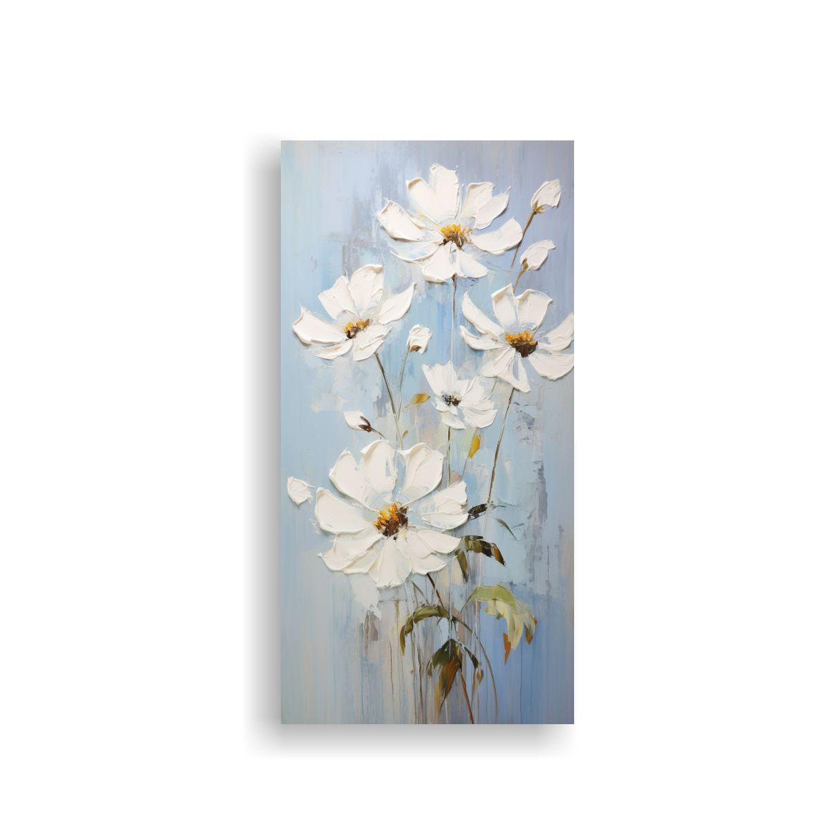 Lienzo De Tela Moderno Con Armonía De Colores, 40x80 Cm-0