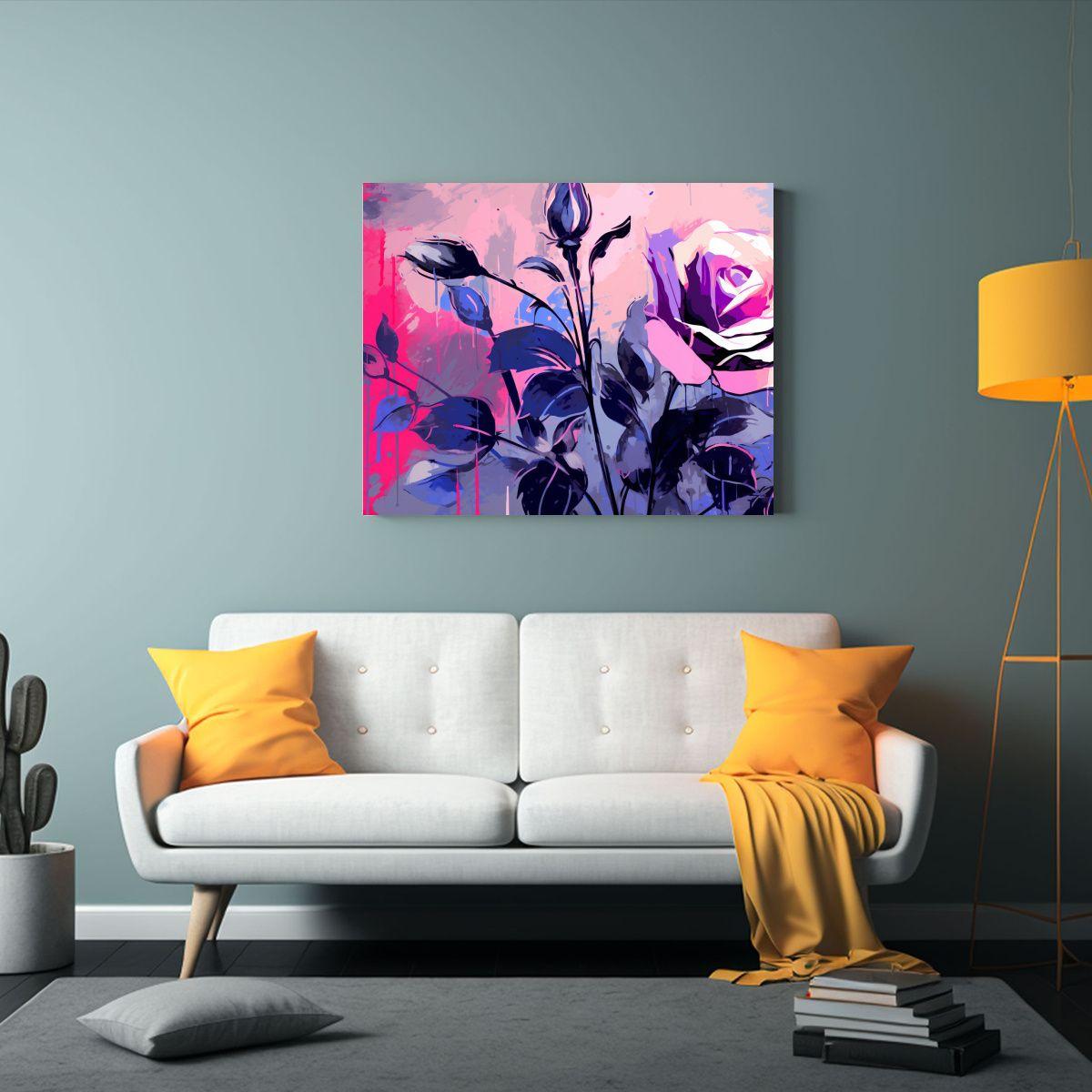 Pinturas Decorativas En El Estilo Neonoir Con Personalidad Y 65x50cm-2