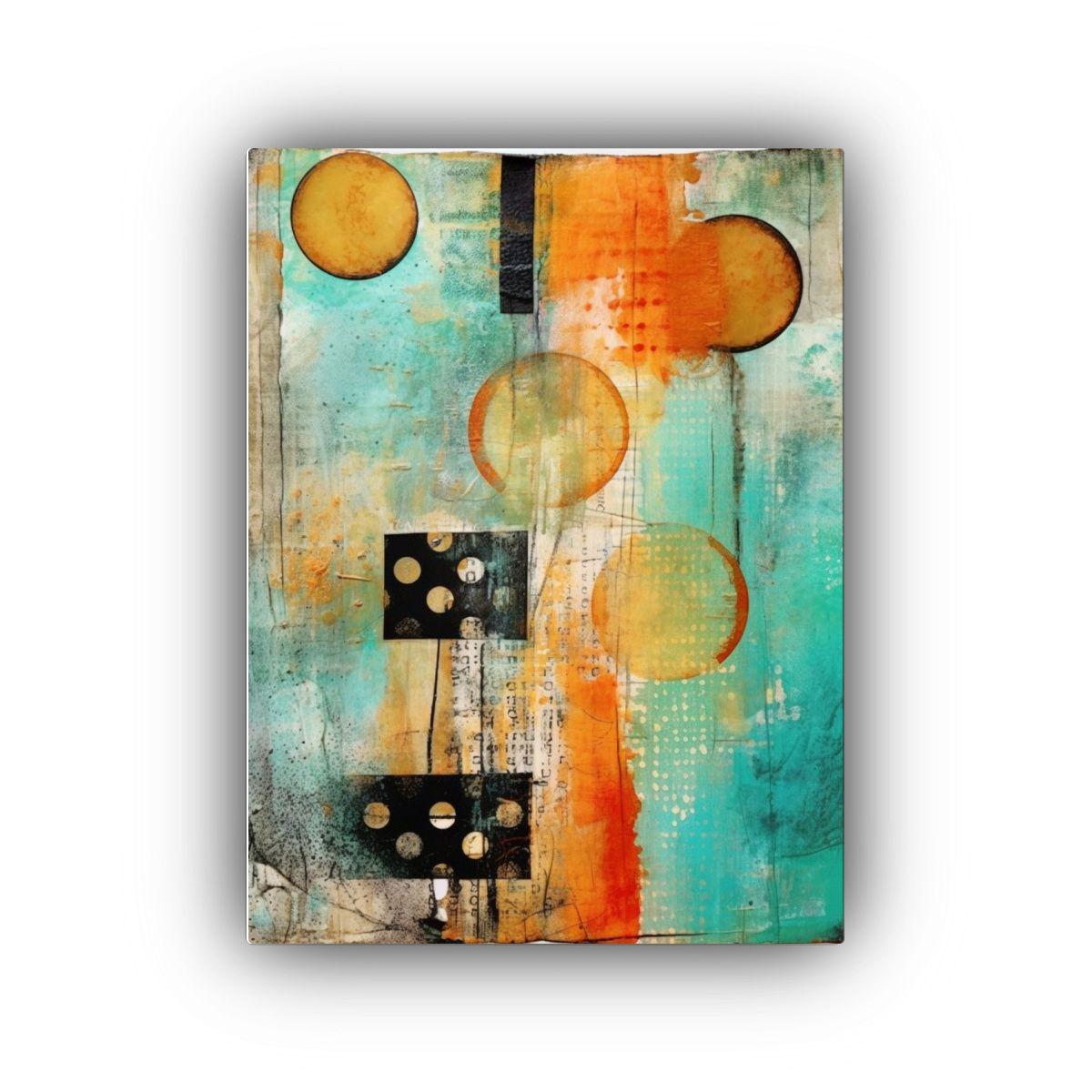 Cuadros Decorativos Abstractos Vision 72 Lienzo 30x45cm-0