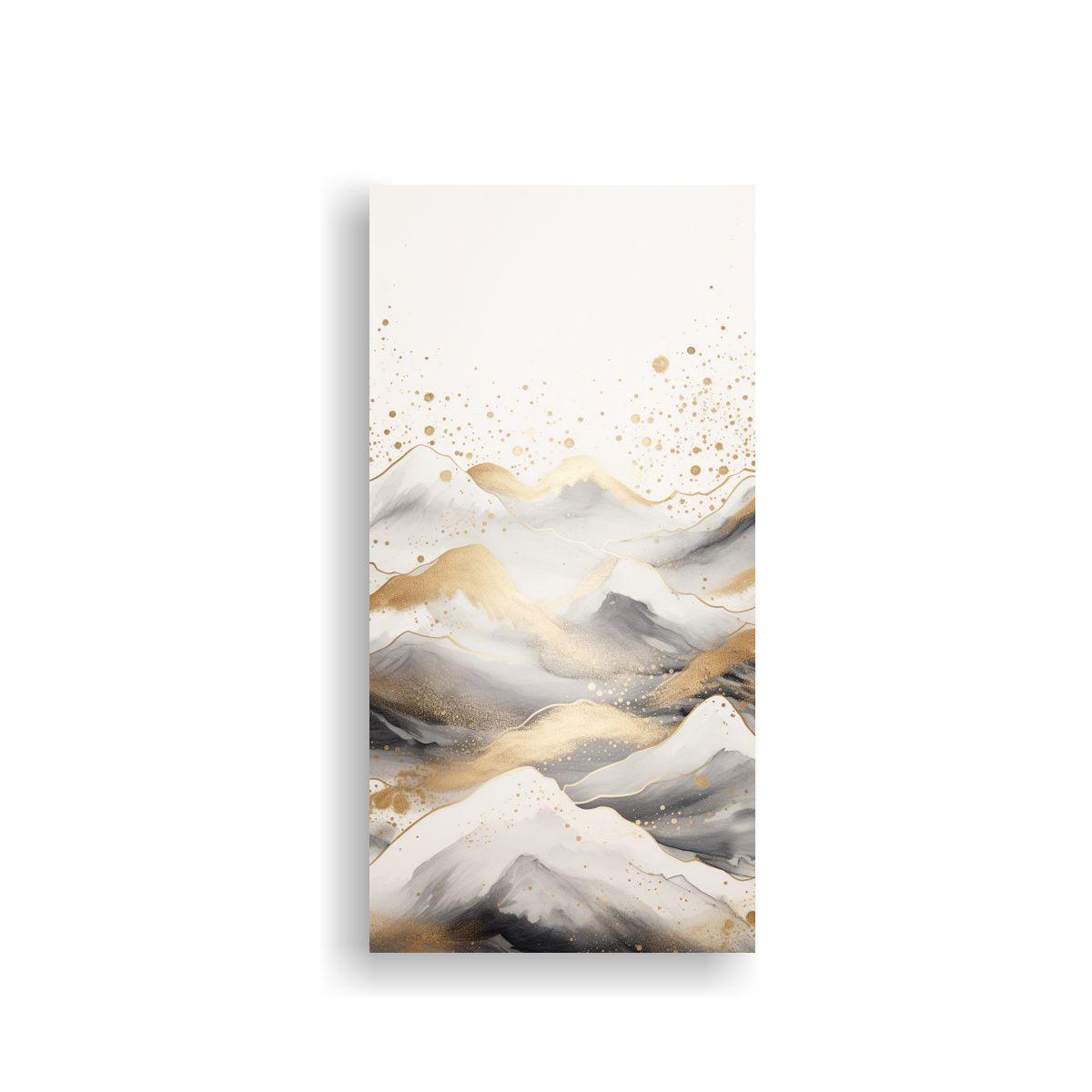 Paisaje De Montaña Con Estilo Elegante 50x100cm-0