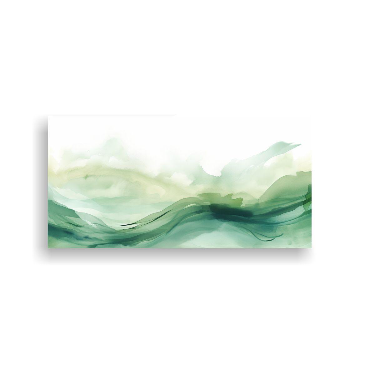 Pintura De Pared Patrón Acuarela Sereno Belleza 80x40cm-0