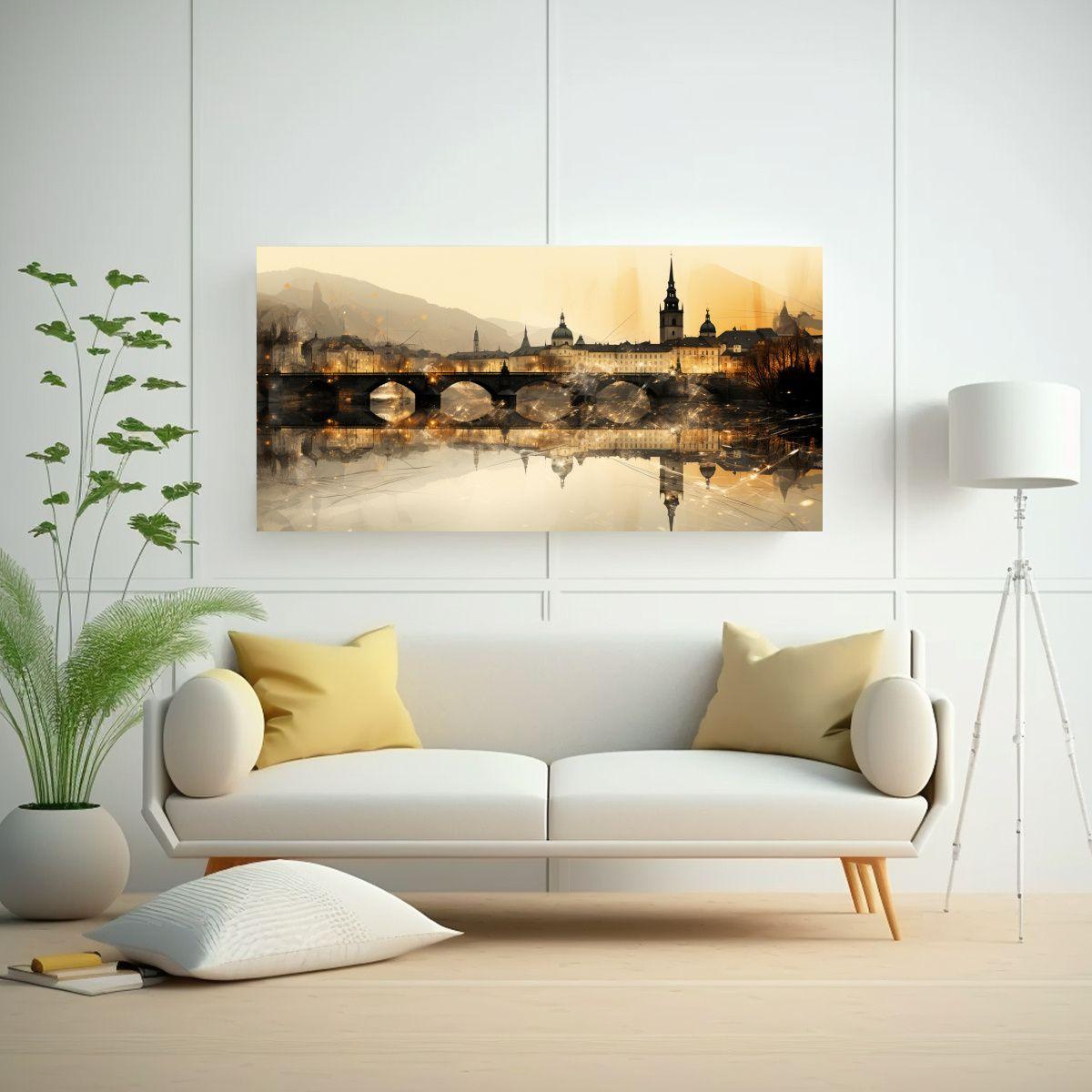 Pinturas Abstractas De Colores Vivos Inspiradas 120x60cm-2