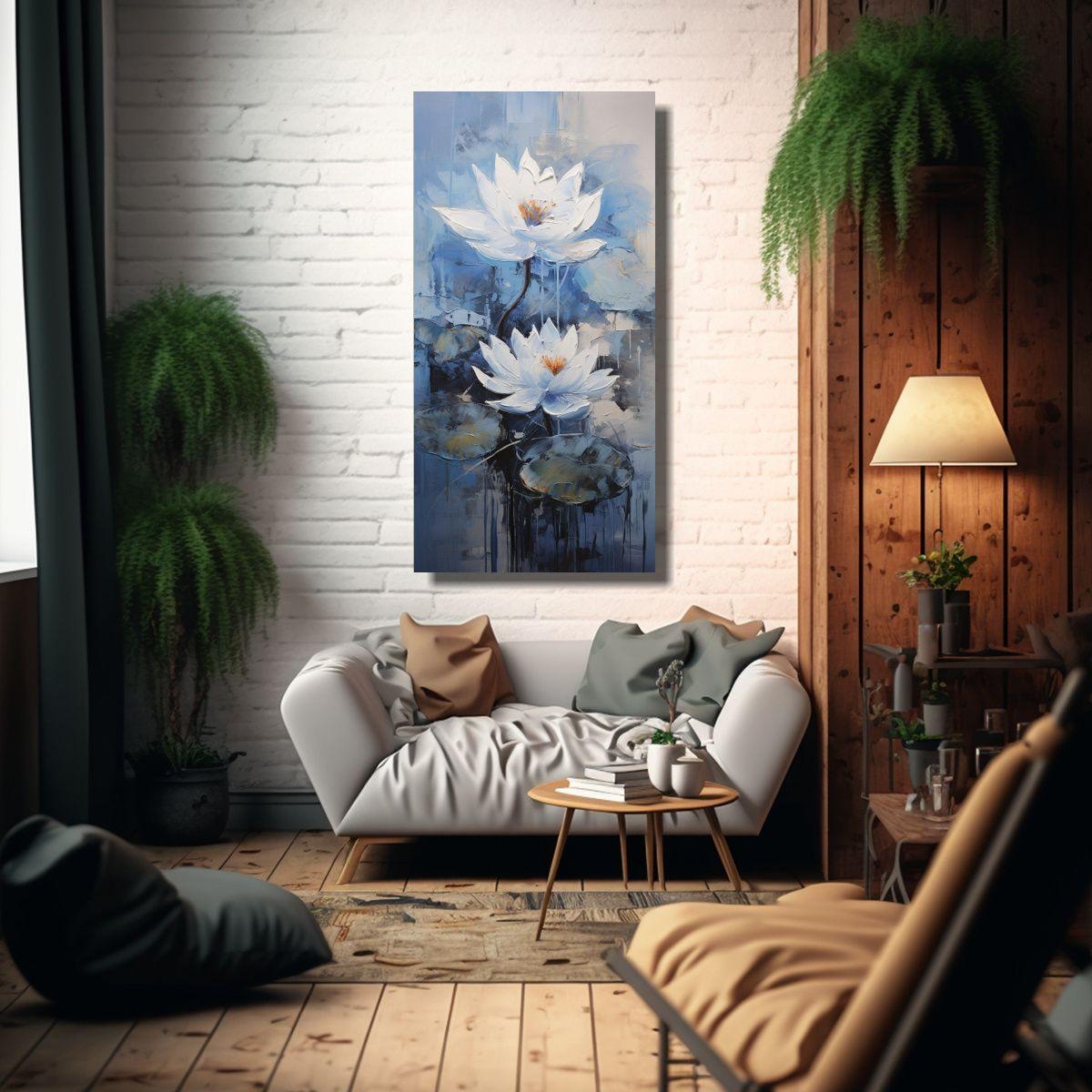 Tela En Bastidor Vanguardia Exclusivo Pintura 20x40cm-2