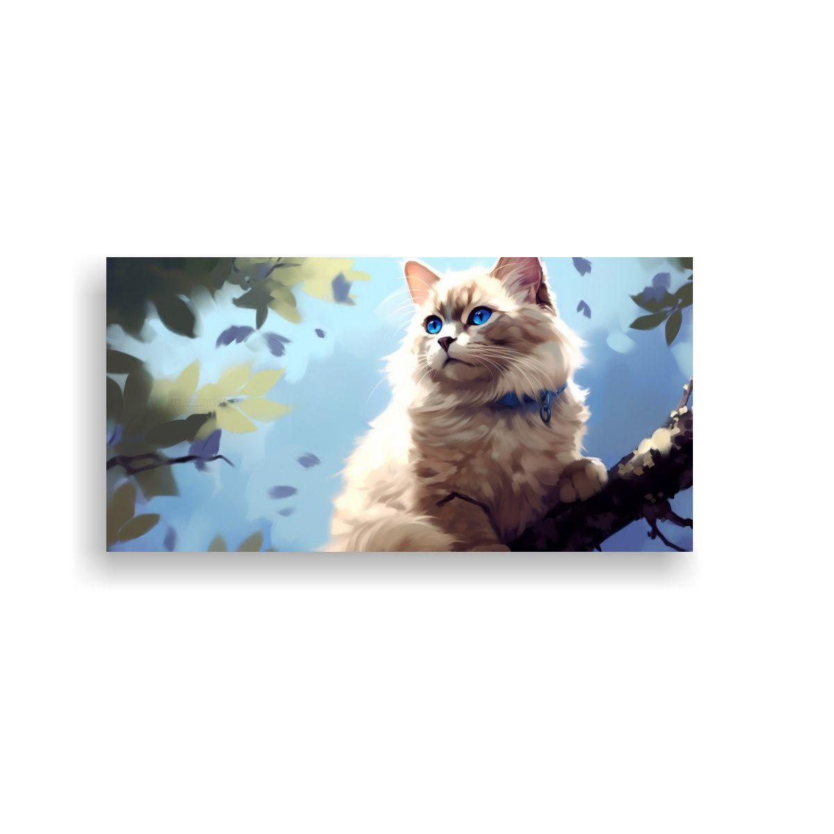Pintura De Lienzo Calidos Con Gama De Colores: 60x30cm-0