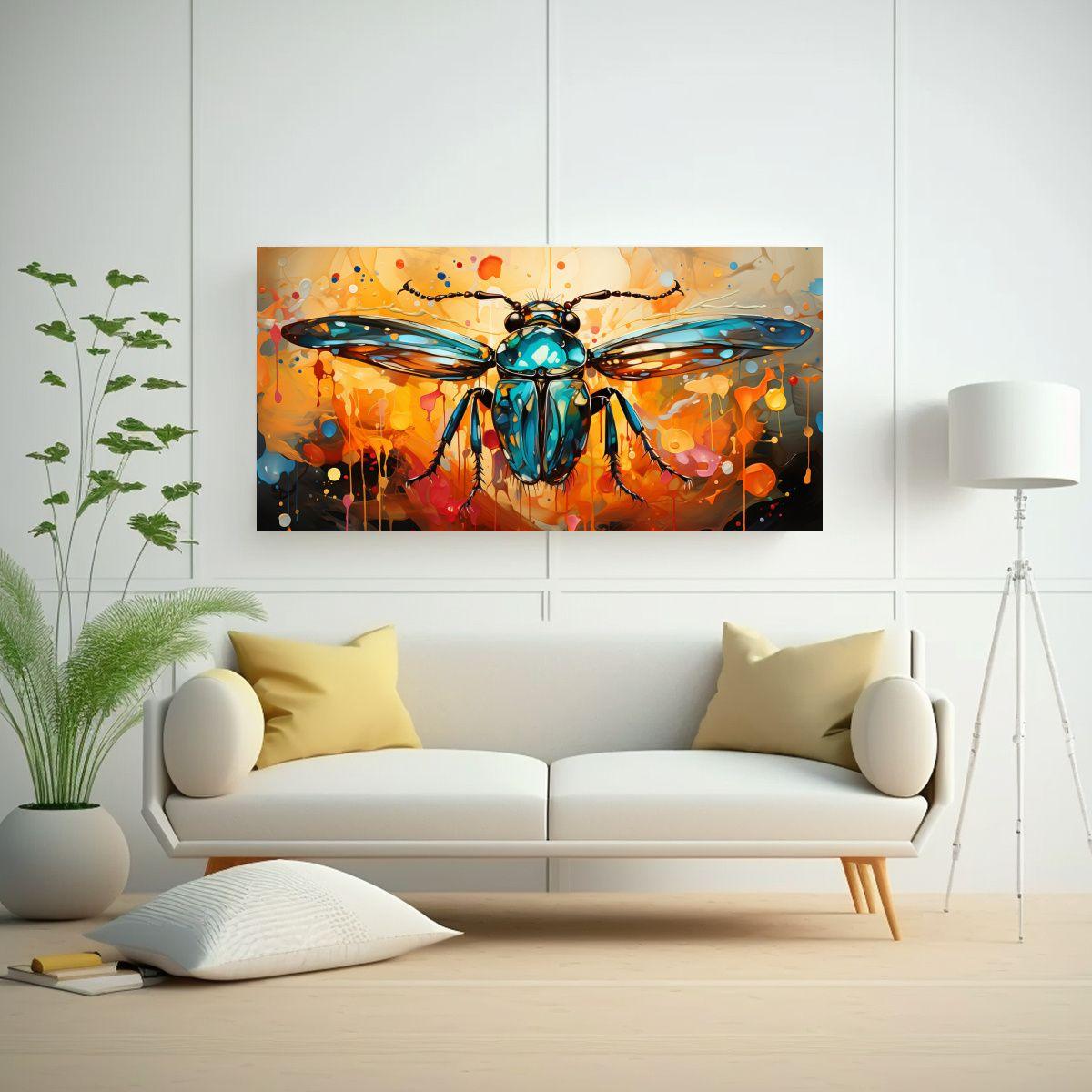 Pinturas De Decoración Moderna En Colores 140x70cm-2