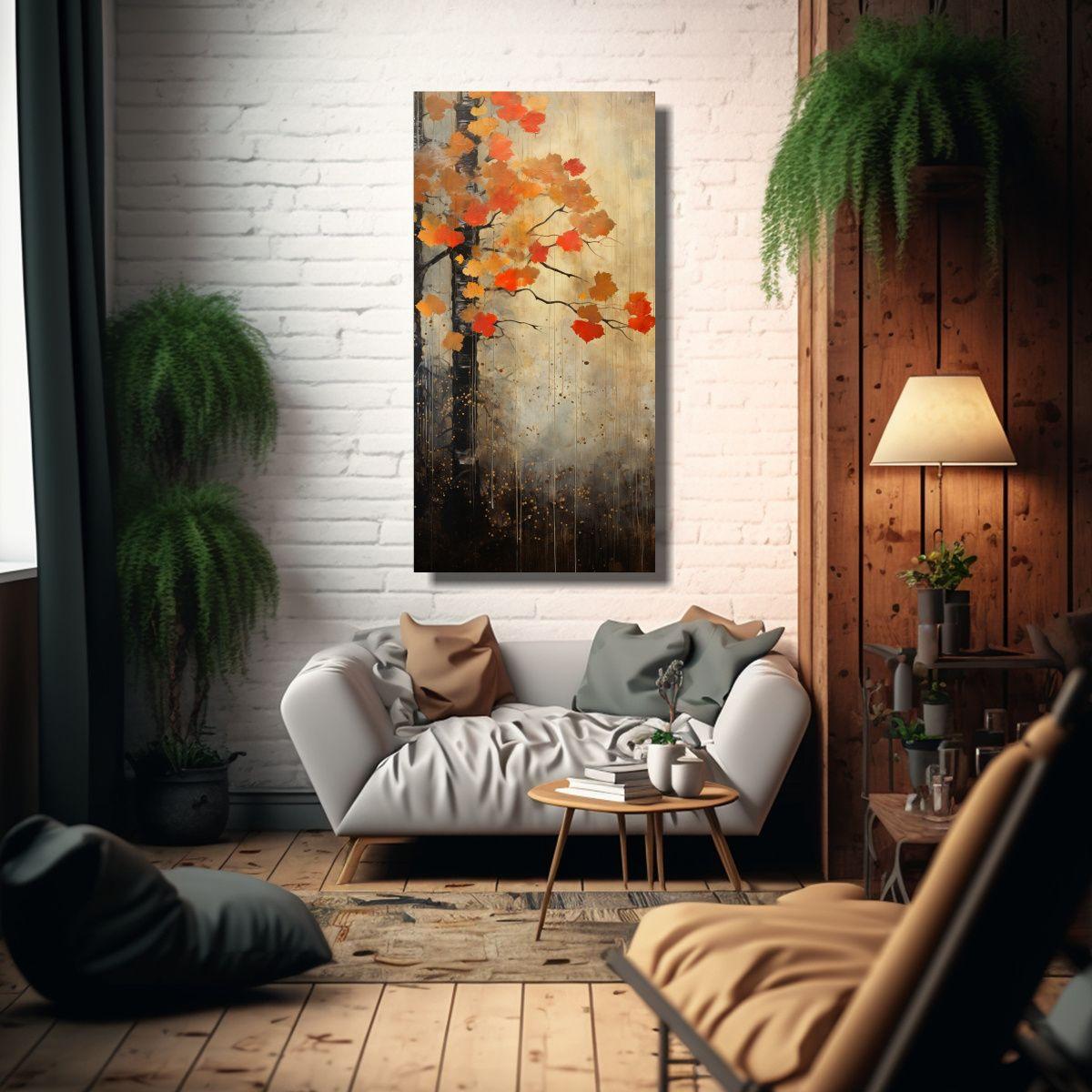 Arte De Pared Vertical Full Color: Belleza 60x120cm-2