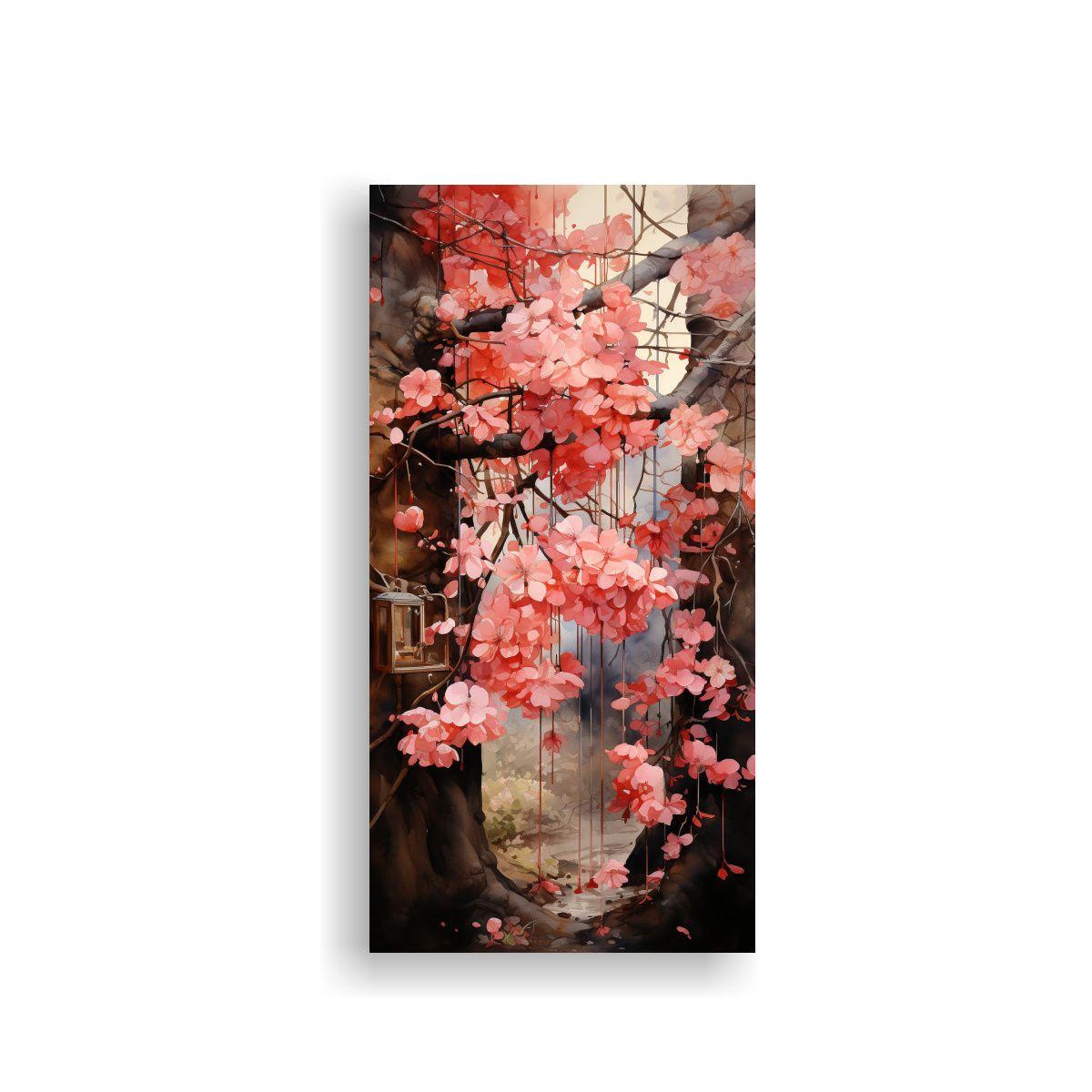 1 Ilustración Acuarela De Sobres Rosados – 50x100cm-0