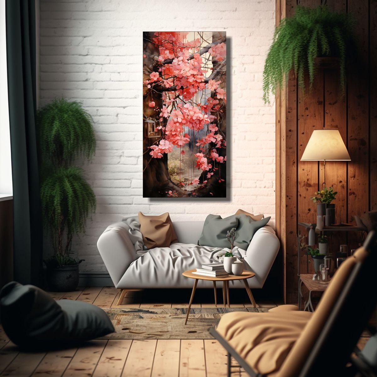 1 Ilustración Acuarela De Sobres Rosados – 50x100cm-2