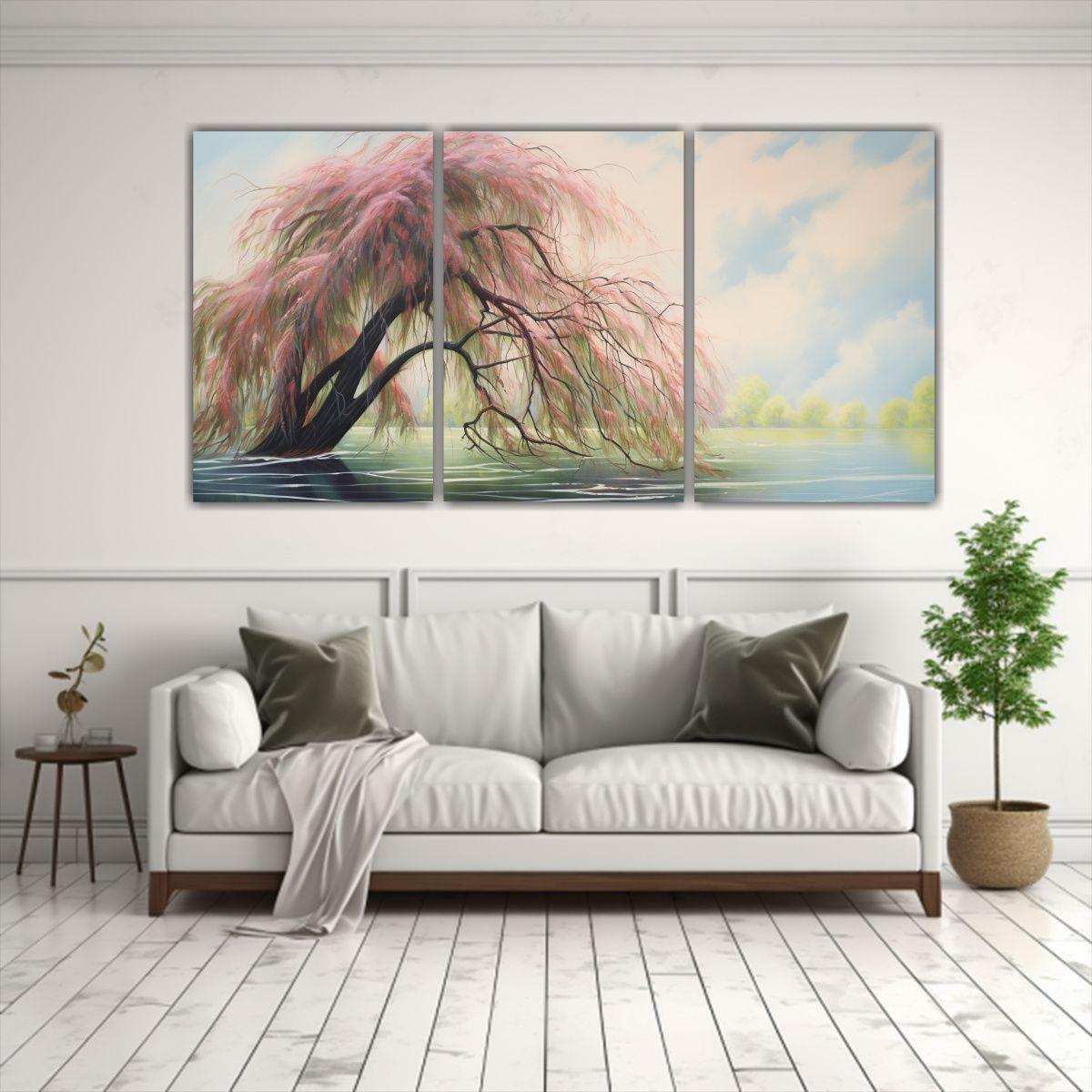 Conjunto De 3 Lienzos De Cuadro Pop Art Estilo 180x90 Cm-2