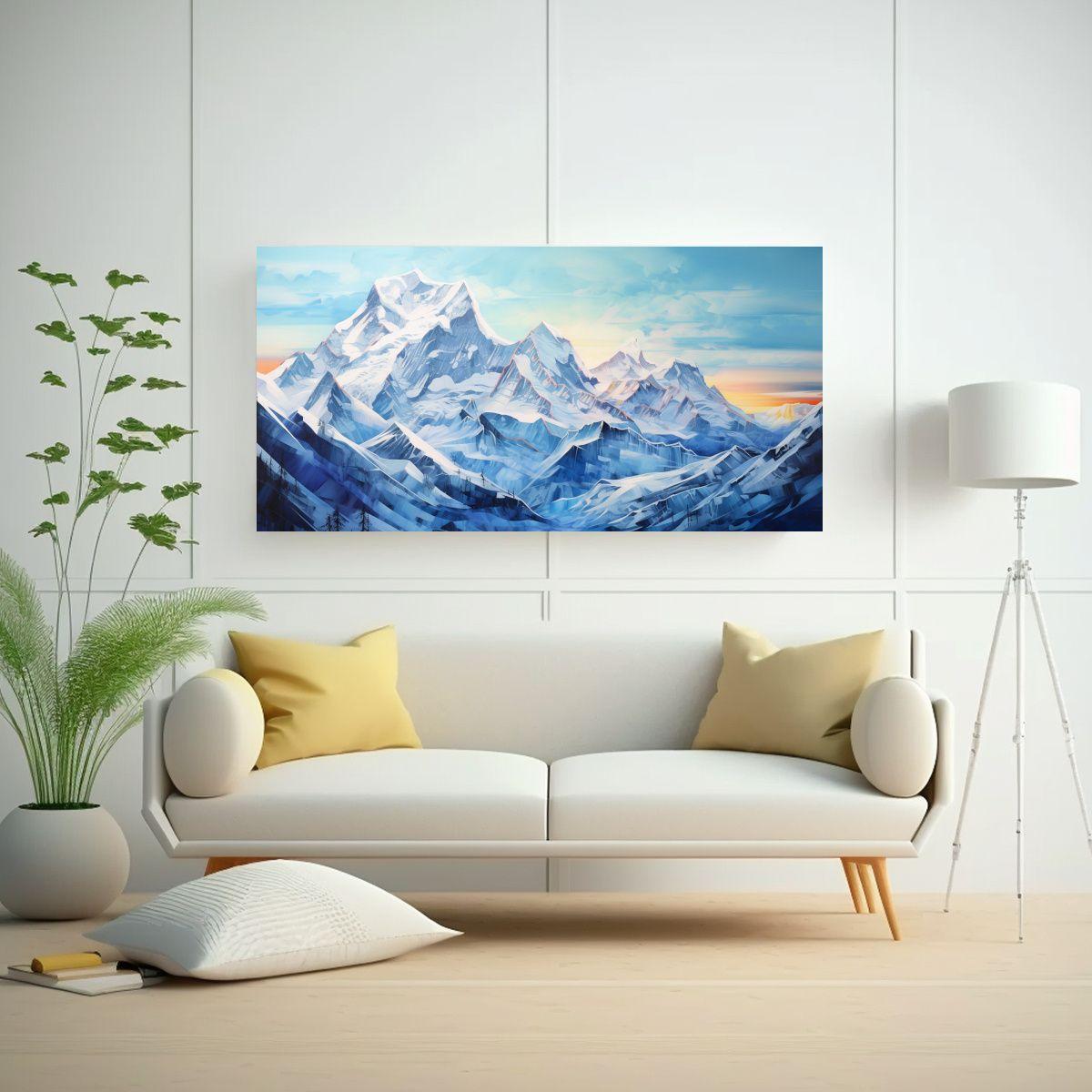 Pinturas Decorativas De Concepto Mágico De Picos 40x20cm-2