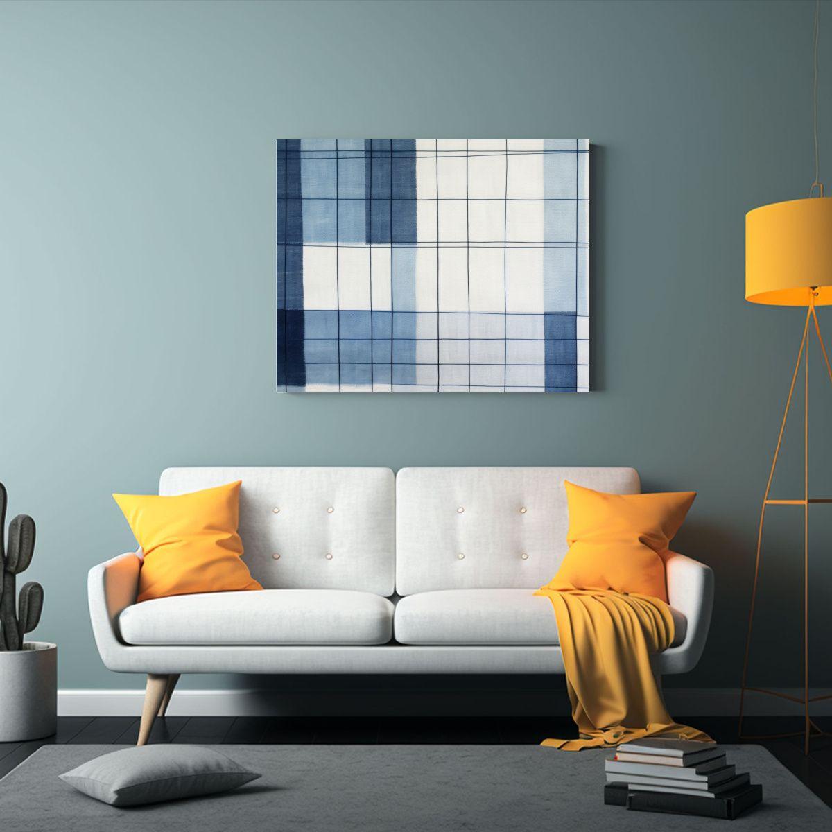 Cuadro Decorativo Abstracto Moderno Con Efecto 30x20cm-2