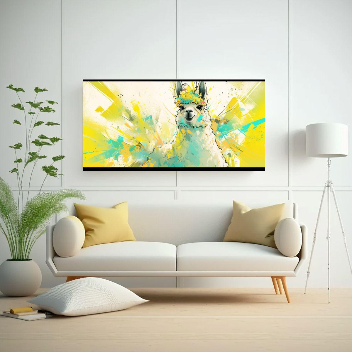 Pinturas Decorativas En Lienzo De Inspiración 100x50cm-2