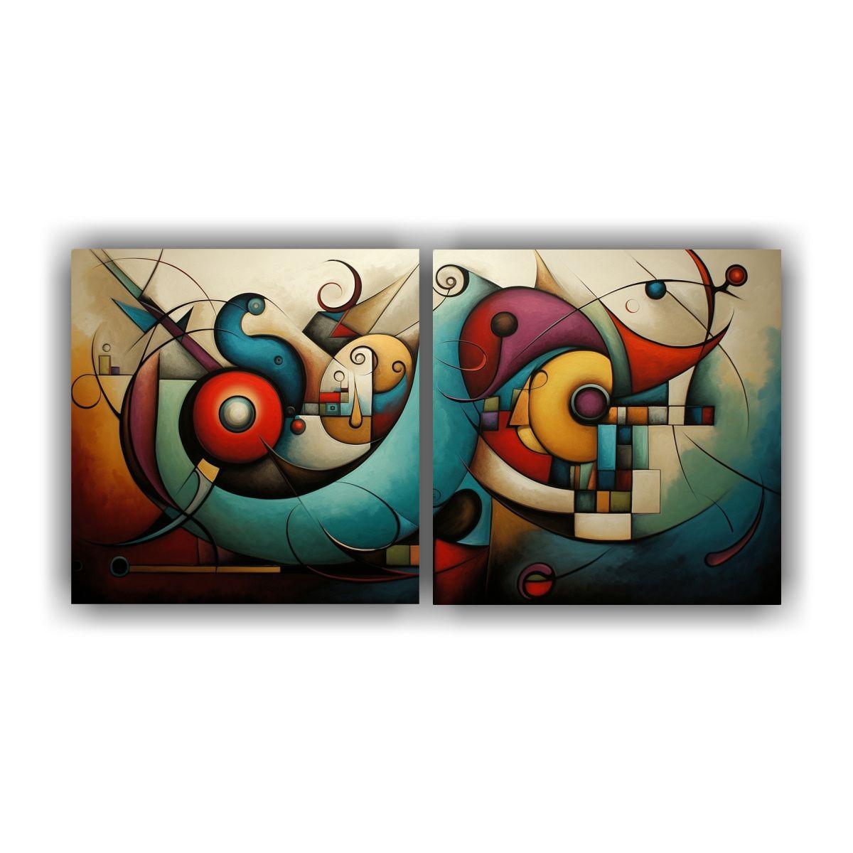 Pinturas En Relieve Abstractas Para Decoración, 40x20 Cm-0