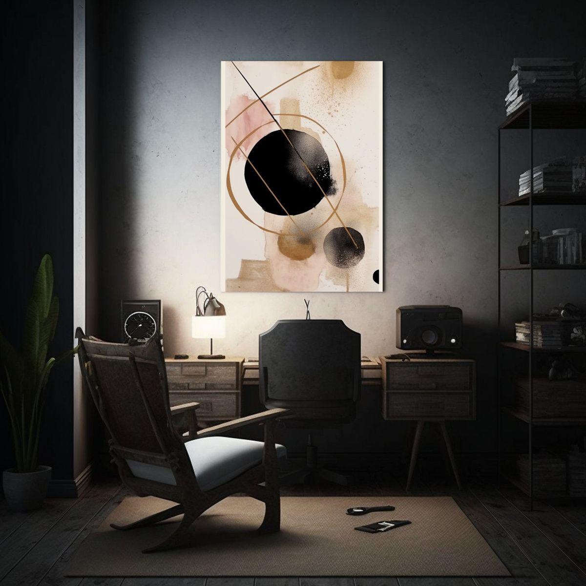 Tela En Bastidor Tema Brillante 137 Arte 80x120cm-2