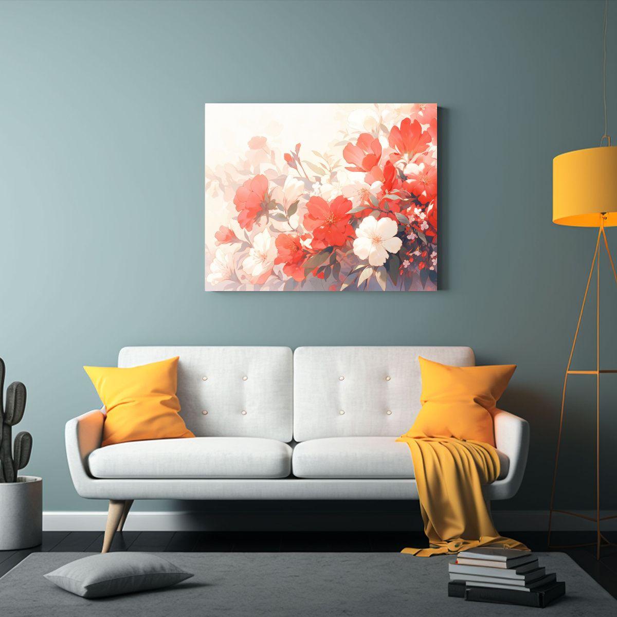 Pinturas De Decoración En Estilo Neonoir Con Impacto Visual 75x50cm-2