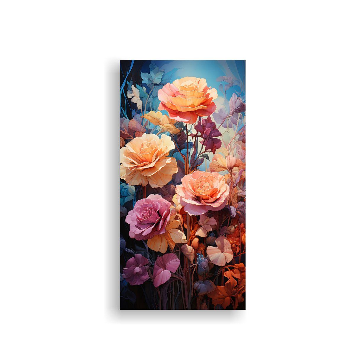 Cuadro Inspiración Rosas Adorables Mundo 70x140cm-0