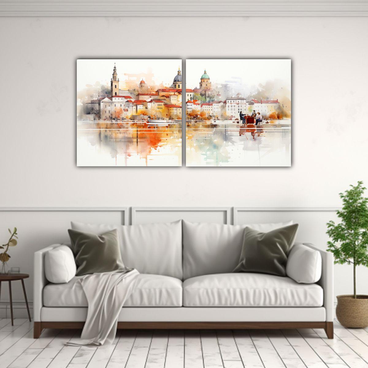 Pinturas De Decoración Con Detalles Intrincados 160x80 Cm-2