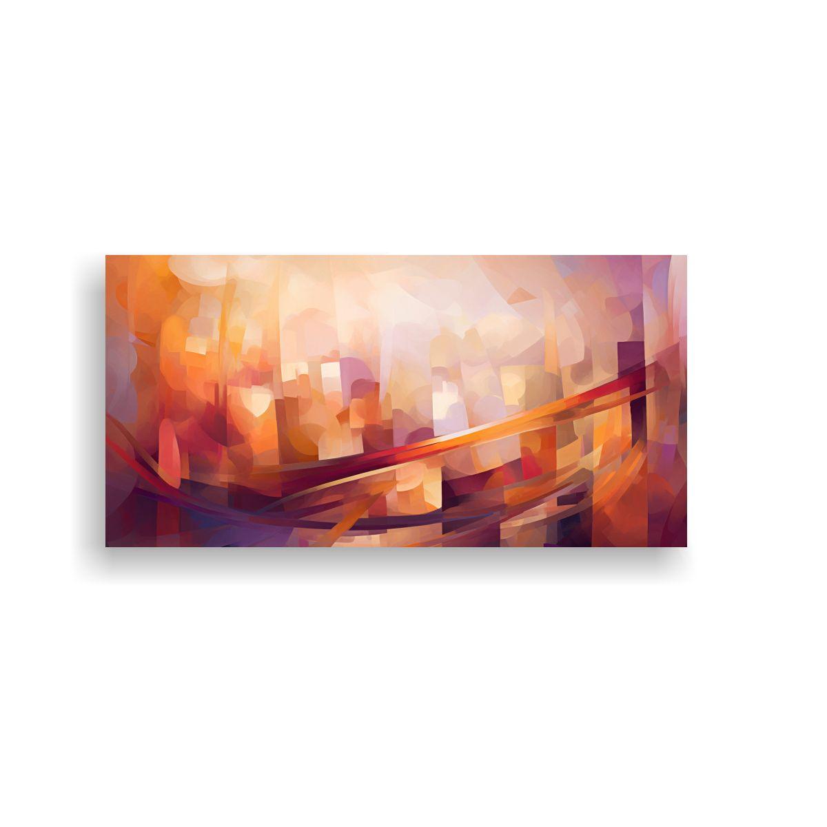 Pinturas Decorativas En Estilo Paisaje Abstracto 120x60cm-0