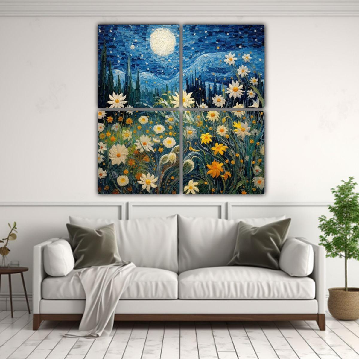 Cuatro Artes Tela Sublimada Intensidad 60x60 Cm-2
