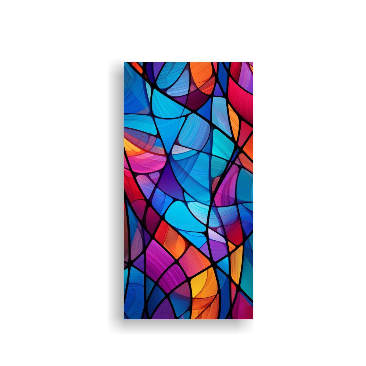 Cuadro De Tela Estilo Galería Con Composición 80x160cm-0